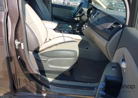 2017 Kia Sedona Lx из США, поврежденный, VIN KNDMB5C14H6283833